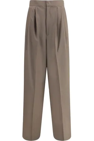 Sa Su Phi Straight Trousers, female, , Size: XS Elegant Wide-Leg Wool Pants