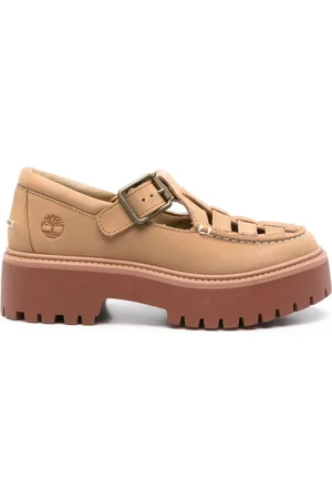 Timberland Loafers, female, , Size: 7 US Beige Sandals for Women Ss25
