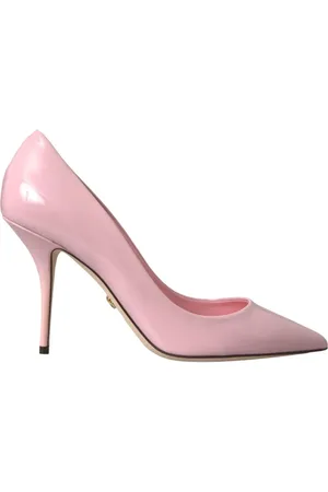 Dolce & Gabbana Pumps, female, , Size: 9 1/2 US Light Patent Leather Stiletto Pumps