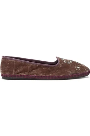 Maliparmi Loafers, female, , Size: 7 US THE Precious Velvet Ballerina