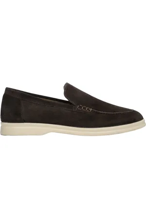 Estro Loafers, female, , Size: 9 US Saddle Suede Loafers