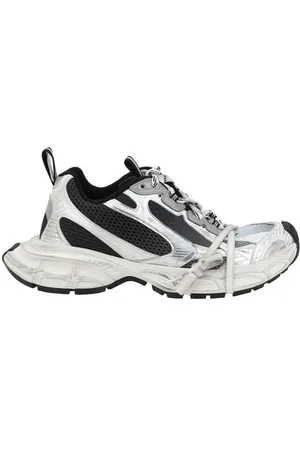 Balenciaga Sneakers, male, , Size: 9 US Chunky Sneaker SilverBlack