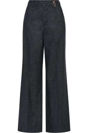 Maliparmi Wide Trousers, female, , Size: M Shadow Butterfly Pants