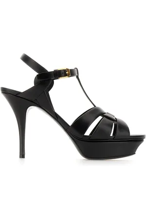 Saint Laurent High Heel Sandals, female, , Size: 10 US High Heel Shoes for Women