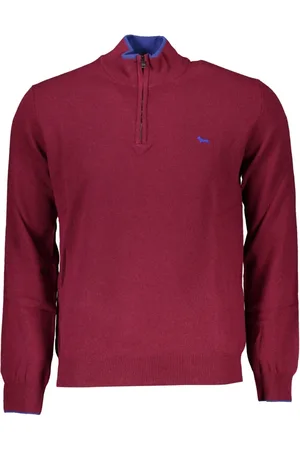 HARMONT&BLAINE Turtlenecks, male, , Size: 2XL Mens Sweater Embroidered Logo