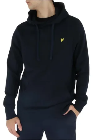 Lyle & Scott Hoodies, male, , Size: M Printed Hooded Sweatshirt