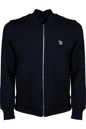 Paul Smith Zip-throughs, male, , Size: XL Zebra Logo Bomber Jacket