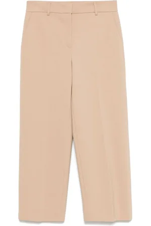Peuterey Straight Trousers, female, , Size: S Straight Trousers with Concealed Fastening