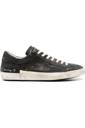 Philippe model Sneakers, male, , Size: 11 US Vintage Low Top Sneakers