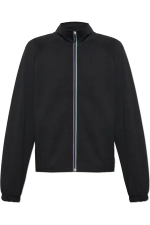 Paul Smith Zip-throughs, male, , Size: 2XL Stand Collar Sweatshirt