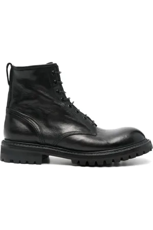 Premiata Lace-up Boots, male, , Size: 7 US Chetta Brass Boots