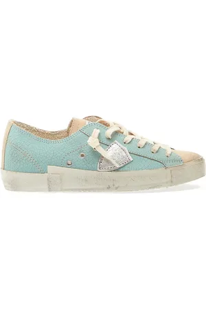 Philippe model Sneakers, female, , Size: 7 US Cracked Paris Unlined Sneakers