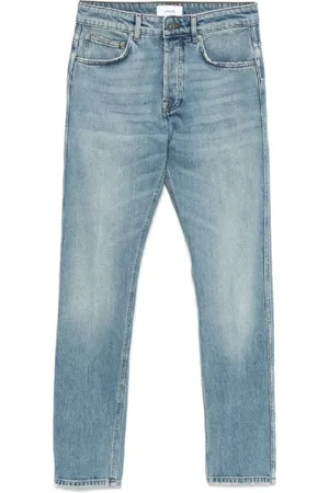 LARDINI Slim-fit Jeans, male, , Size: W30 Tailored Denim Trousers for Men