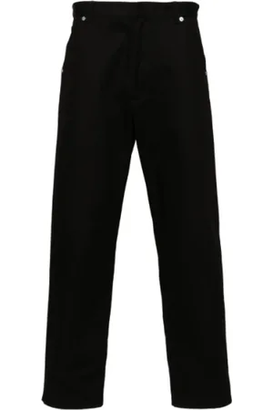 Prada Straight Trousers, male, , Size: S Stylish Trousers