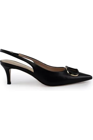 Twin-Set Pumps, female, , Size: 8 US Leather Slingback Heels