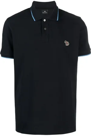 Paul Smith Polo Shirts, male, , Size: 2XL Embroidered Logo Polo Shirt