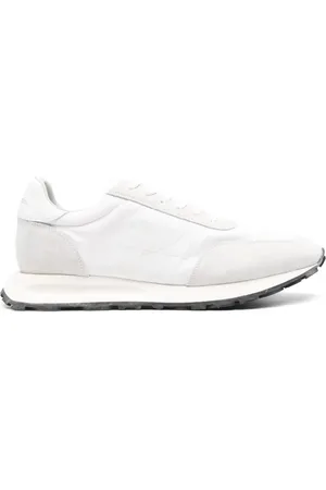 Philippe model Sneakers, male, , Size: 12 US Fabric Leather Sneakers