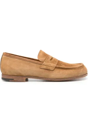 Premiata Loafers, male, , Size: 8 US Light Calf Suede Loafers