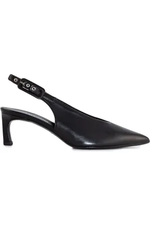 HALMANERA Pumps, female, , Size: 9 US Leather Stiletto Heel Sandals