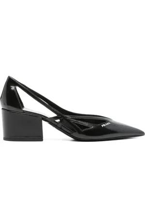 Prada Pumps, female, , Size: 6 US High Heel Cut-Out Shoes
