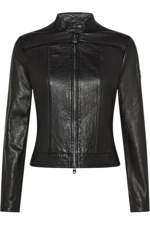 Peuterey Leather Jackets, female, , Size: 2XL Leather Jacket Adelia Le Veg