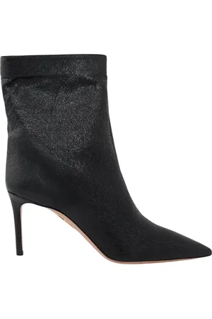 Aquazzura Heeled Boots, female, , Size: 9 1/2 US leather ankle boots Matignon 75