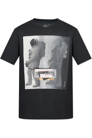Paul Smith T-Shirts, male, , Size: XL Astronaut Print T-Shirt