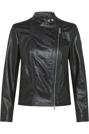 Peuterey Light Jackets, female, , Size: XS Biker Jacket with Asymmetric Zip