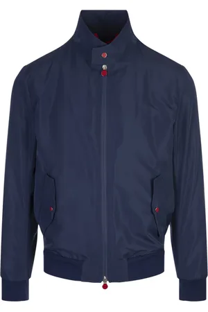 Kiton Bomber Jackets, male, , Size: XL Stylish Shirt