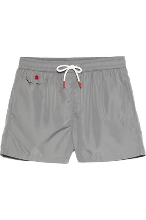 Kiton Beachwear, male, , Size: M Grey Swim Shorts