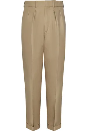 Tom Ford Suit Trousers, male, , Size: W34 Satin Cotton Trousers