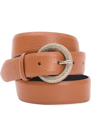 Orciani Belts, female, , Size: 90 CM Stylish Leather Belt with Strass
