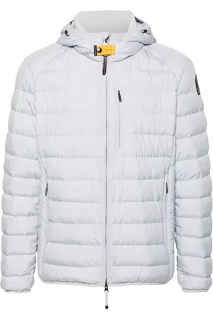 Parajumpers Down Jackets, male, , Size: 2XL Light Grey Down Jacket