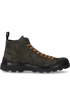 Panchic Lace-up Boots, male, , Size: 7 US Suede Lace-up Boots