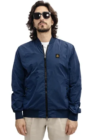 RefrigiWear Bomber Jackets, male, , Size: M Lightweight Nylon Bomber Jacket