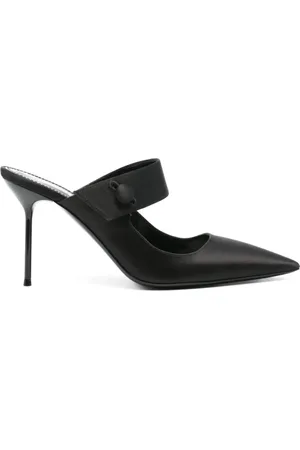 PARIS TEXAS Heeled Mules, female, , Size: 10 US Lidia Couture Sabot 90 Pumps
