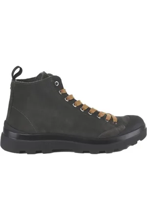 Panchic Lace-up Boots, male, , Size: 10 US Suede Laced Boots