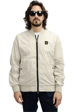 RefrigiWear Bomber Jackets, male, , Size: 3XL Lightweight Nylon Bomber Jacket