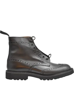 TRICKERS Lace-up Boots, male, , Size: 8 US Laced Shoes for Men