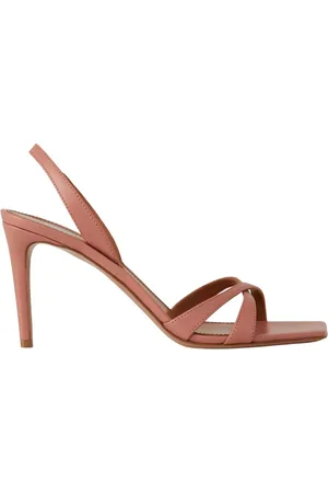 PARIS TEXAS High Heel Sandals, female, , Size: 6 US Leather Stiletto Sandals