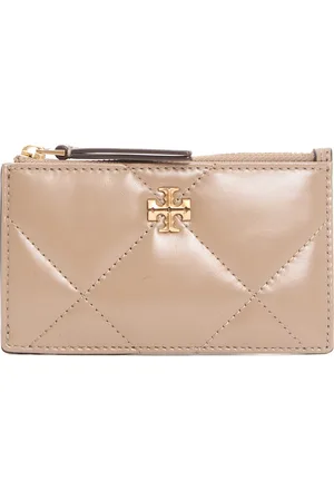 Tory Burch Wallets & Cardholders, female, , Size: ONE SIZE Quilted Zip Case Wallet