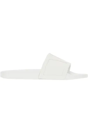 VALENTINO GARAVANI Sliders, male, , Size: 11 US Rubber Slide Sandal