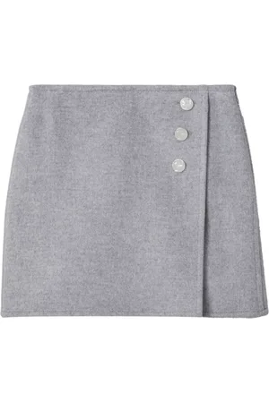 Tory Burch Short Skirts, female, , Size: 2XS Monogram Mini Skirt