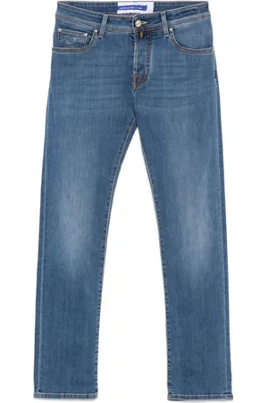 Jacob Cohen Slim-fit Jeans, male, , Size: W40 Jeans Button Fly Classic Pockets