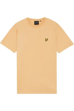 Lyle & Scott T-Shirts, male, , Size: L Camel Print Tee