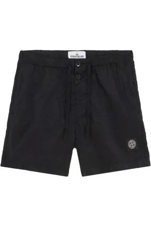Stone Island Beachwear, male, , Size: XL Beachwear with Patch Pocket