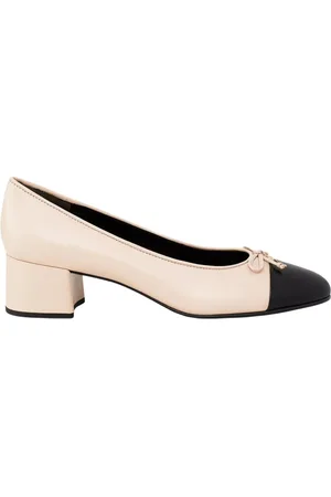 Tory Burch Pumps, female, , Size: 7 US Leather Pumps with Bow