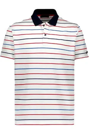 Paul & Shark Polo Shirts, male, , Size: L Striped Polo Shirt