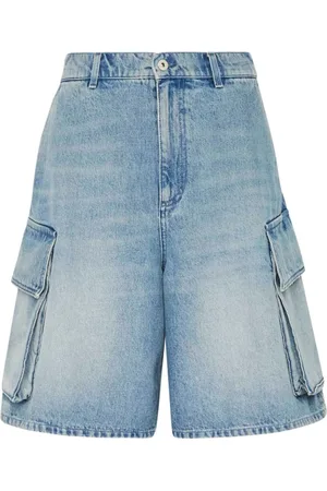 J.W.Anderson Denim Shorts, male, , Size: L Cargo Denim Shorts