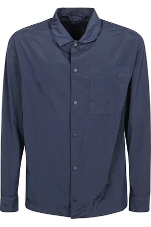 Paul & Shark Light Jackets, male, , Size: L Overshirt in Nylon Tinto Capo
